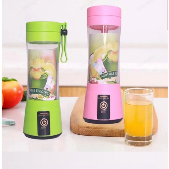 Portable Juicer Blender Cup USB Rechargeable Mixer Smoothies Mini Fruit Machine - Picture 8 of 11